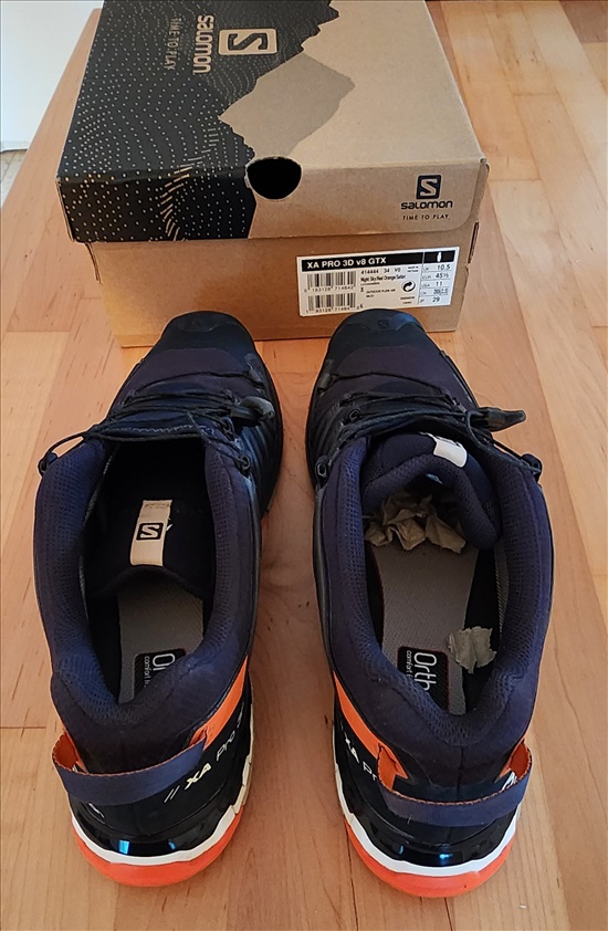 תמונה 2 ,נעלי ריצה SALOMON XA 3D V8  למכירה במענית ביגוד ואביזרים  נעלי ספורט