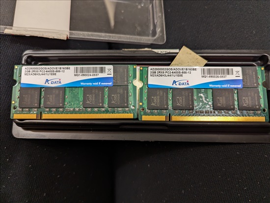 תמונה 2 ,SO DIMM DDR2 800Mhz 2Gx2 (4G) למכירה בראשון לציון מחשבים וציוד נלווה  חומרה