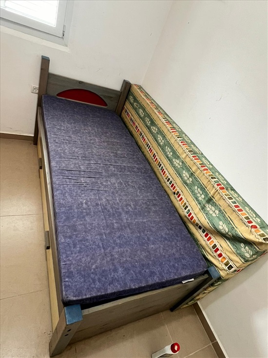 תמונה 2 ,מיטת ילד נפתחת  למכירה בכפר יונה ריהוט  חדרי שינה