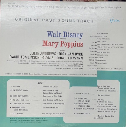 תמונה 2 ,Mary Poppins למכירה ברמת השרון אספנות  תקליטים ודיסקים