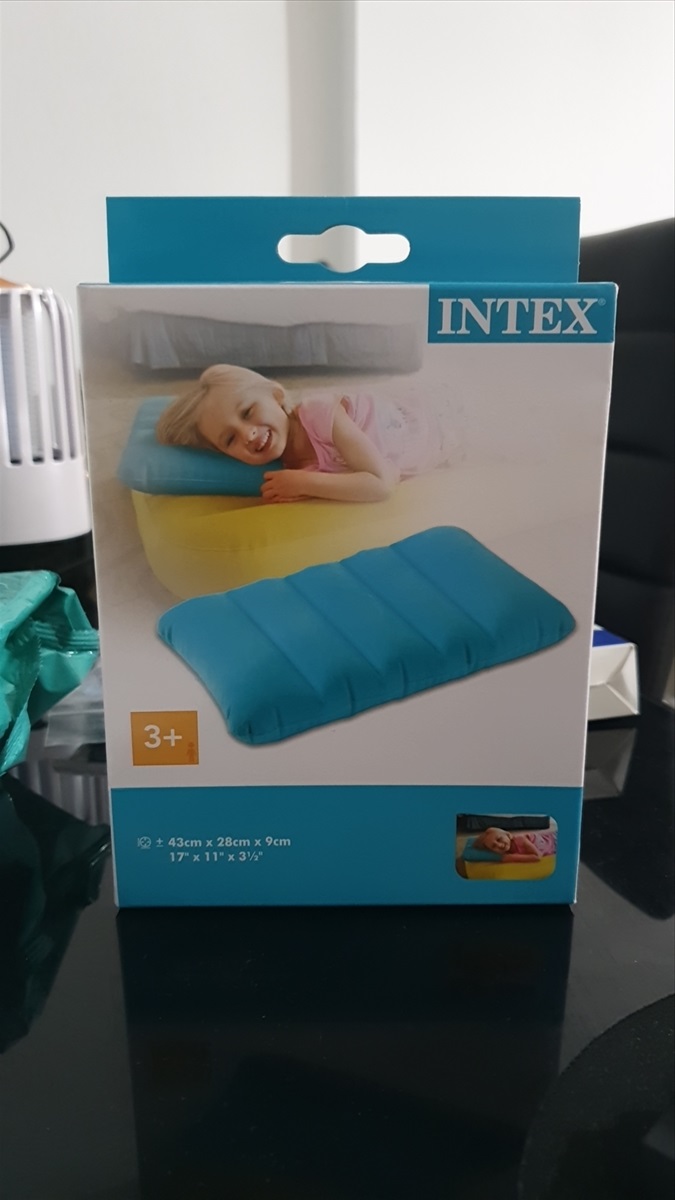 תמונה 1, כרית מתנפחת INTEX למכירה בחולון | למטייל ולמתגייס  שק שינה ומזרנים