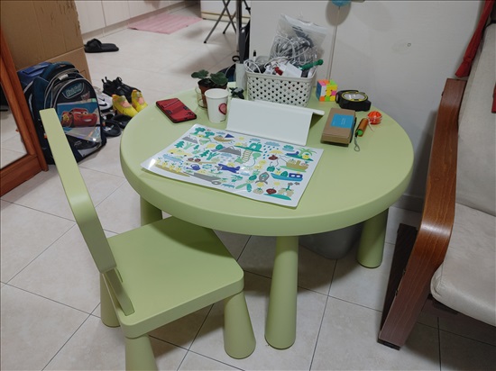 תמונה 1 ,שולחן + כסא למכירה בתל אביב  ריהוט  ריהוט לחדרי ילדים