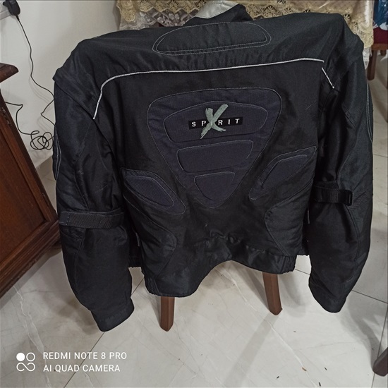 תמונה 1 ,מעיל לאופנוע מגן גוף למכירה ביבנה ציוד ספורט  ביגוד