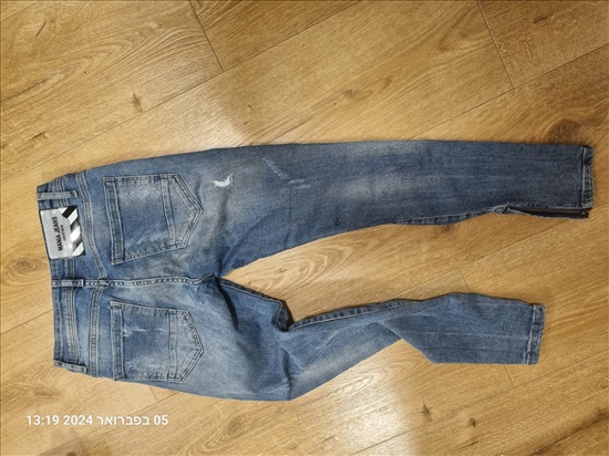 תמונה 2 ,מניה ג'נס מידה 28 כחדש למכירה בכפר יונה ביגוד ואביזרים  ג'ינסים ומכנסיים
