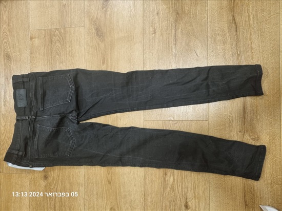 תמונה 4 ,ג'נס דיזל שחור מידה 26 כחדש למכירה בכפר יונה ביגוד ואביזרים  ג'ינסים ומכנסיים