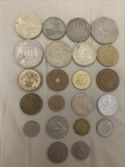 תמונה 1 ,מטבעות של פעם  למכירה בחיפה אספנות  מטבעות ושטרות