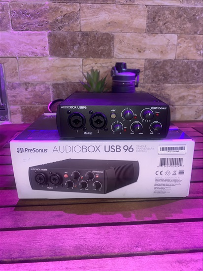 תמונה 1 ,AUDIOBOX USB 96 למכירה בקרית אתא ציוד לדיג'יי ואולפנים  כרטיס קול