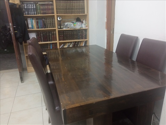 תמונה 2 ,שולחן עץ למכירה בירושלים ריהוט  שולחנות