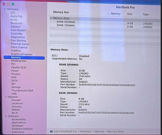 תמונה 3 ,Macbook Pro 14 למכירה בתל אביב מחשבים וציוד נלווה  מחשב
