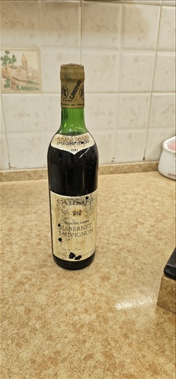 תמונה 1 ,יין קברנה סובניון 1981 כרמל  למכירה באשדוד שונות  שונות