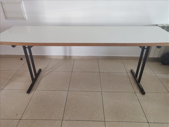 תמונה 1 ,שולחן מתקפל 2 מטר למכירה בירושלים ריהוט  שולחנות