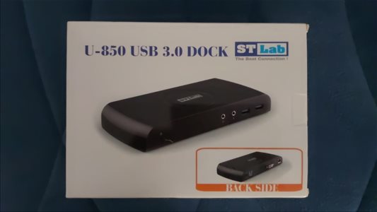 תחנת עגינה STLab U-850 USB 3.0 