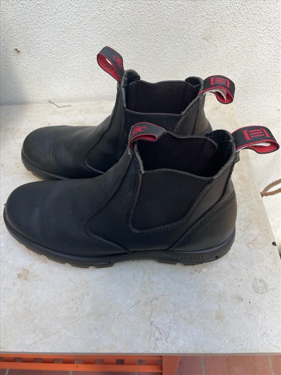 תמונה 1 ,נעלי רדבק עור שחור למכירה בנורדיה ביגוד ואביזרים  נעליים