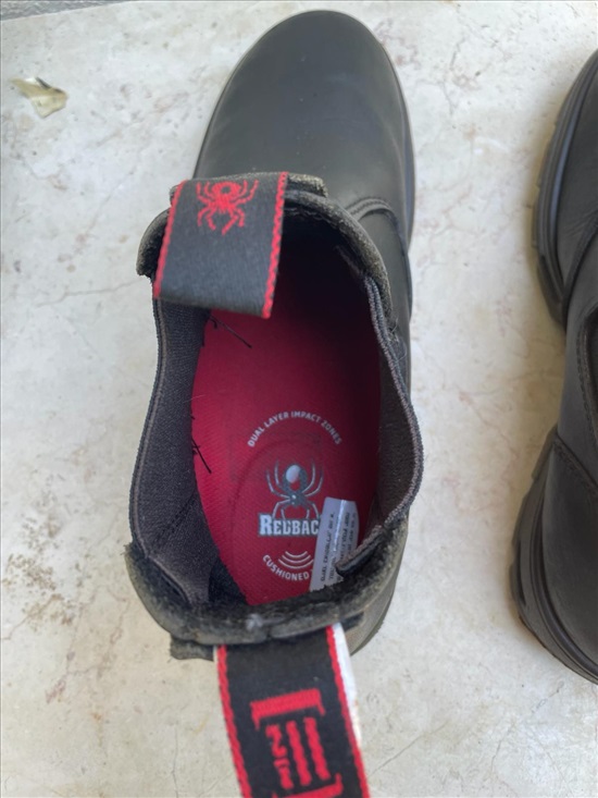 תמונה 3 ,נעלי רדבק עור שחור למכירה בנורדיה ביגוד ואביזרים  נעליים