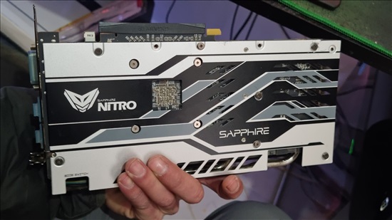 תמונה 2 ,sapphire nitro radeon rx570 4g למכירה בנתניה מחשבים וציוד נלווה  כרטיס מסך