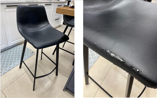 תמונה 1 ,5 כסאות בר למטבח למסירה למכירה במודיעין-מכבים-רעות ריהוט  כיסאות