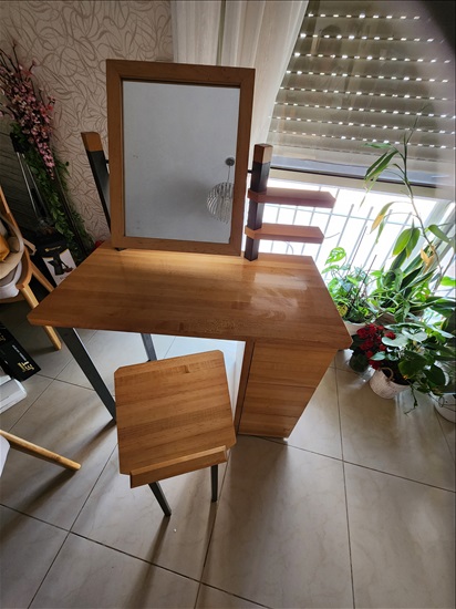 תמונה 1 ,שולחן איפור וכסא למכירה בעפולה ריהוט  חדרי שינה