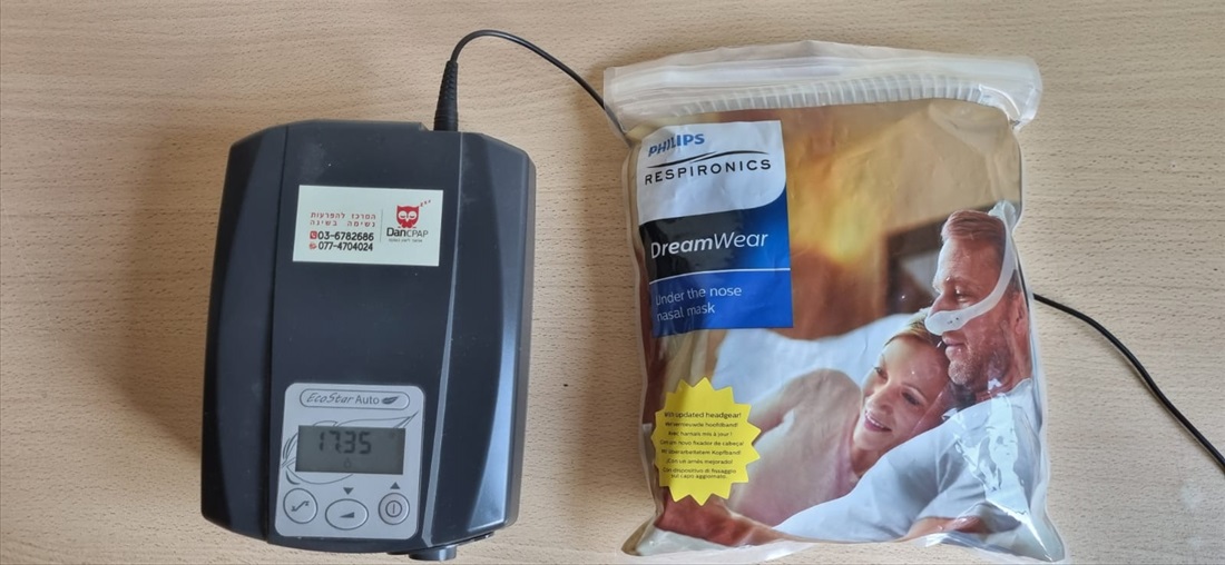 תמונה 1 ,CPAP מודל EcoStar תוצרת SEFAM  למכירה בחולון ציוד סיעודי/רפואי  מכשור רפואי