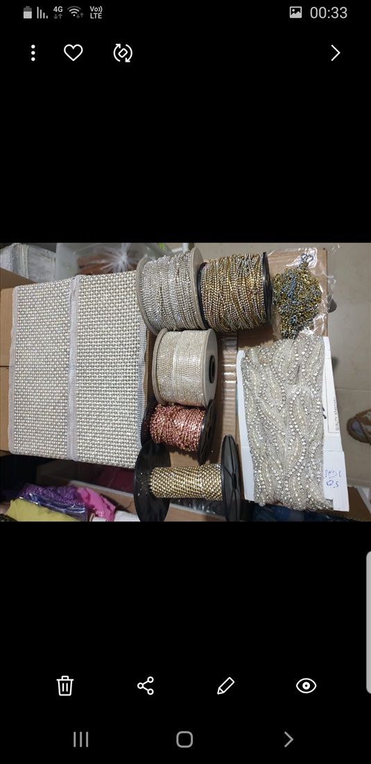 תמונה 5 ,בדים  ואביזרים לשמלות לאירועים למכירה בירושלים ביגוד ואביזרים  בדים