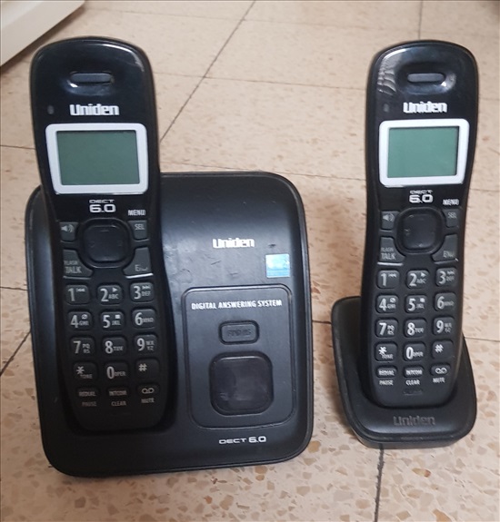תמונה 1 ,טלפון קווי  יונידן 2 מכשירים למכירה בפתח תקווה מוצרי חשמל  טלפונים ואביזרים