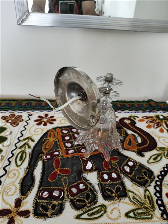 תמונה 3 ,מנורת קיר קריסטל איכותי וינטז' למכירה בפתחיה מוצרי חשמל  תאורה ונברשות