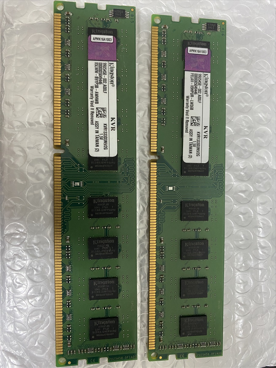 תמונה 1, זכרון RAM DDR3 1333Mhz 2GBx2  למכירה בתל אביב | מחשבים וציוד נלווה  חומרה