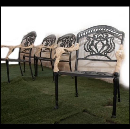 תמונה 1 ,כיסאות ברביקיו אלומניום יצוק למכירה בכפר סבא ריהוט  כיסאות