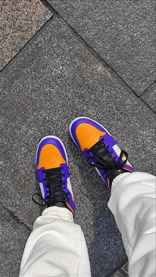 תמונה 3 ,Jordan 1 Mid Lakers  למכירה ברמת ישי ביגוד ואביזרים  נעליים