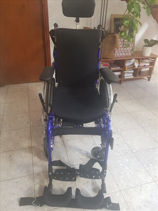 תמונה 3, כיסא גלגלים עם מערכת העמדה חשמ למכירה בגני תקווה | ציוד סיעודי/רפואי  ...