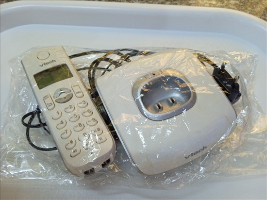 תמונה 2 ,טלפון אלחוטי מעמד ניטען VTECH  למכירה בנתניה מוצרי חשמל  טלפון אלחוטי