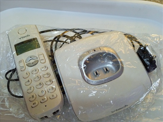 תמונה 3 ,טלפון אלחוטי מעמד ניטען VTECH  למכירה בנתניה מוצרי חשמל  טלפון אלחוטי