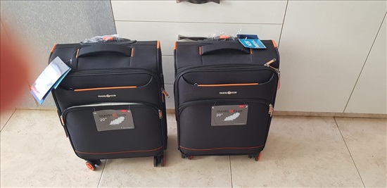 תמונה 2 ,2 מזוודות טרולי למכירה בפתח תקווה למטייל ולמתגייס  מזוודות ותיקים