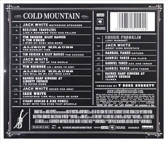 תמונה 2 ,Cold Mountain (Music From The  למכירה ברמת השרון אספנות  תקליטים ודיסקים