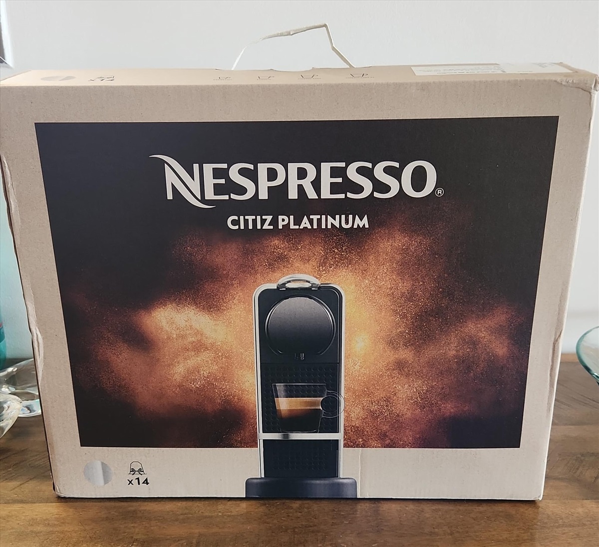 תמונה 1, Nespresso citiz platinum למכירה ברמת גן | מוצרי חשמל  מטחנת קפה