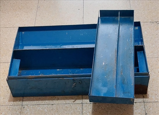 תמונה 2, ארגז כלים ממתכת וינטאג למכירה בירושלים | אספנות  כלים