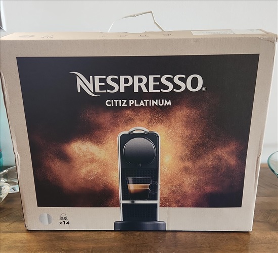 תמונה 1 ,Nespresso citiz platinum למכירה ברמת גן מוצרי חשמל  מטחנת קפה