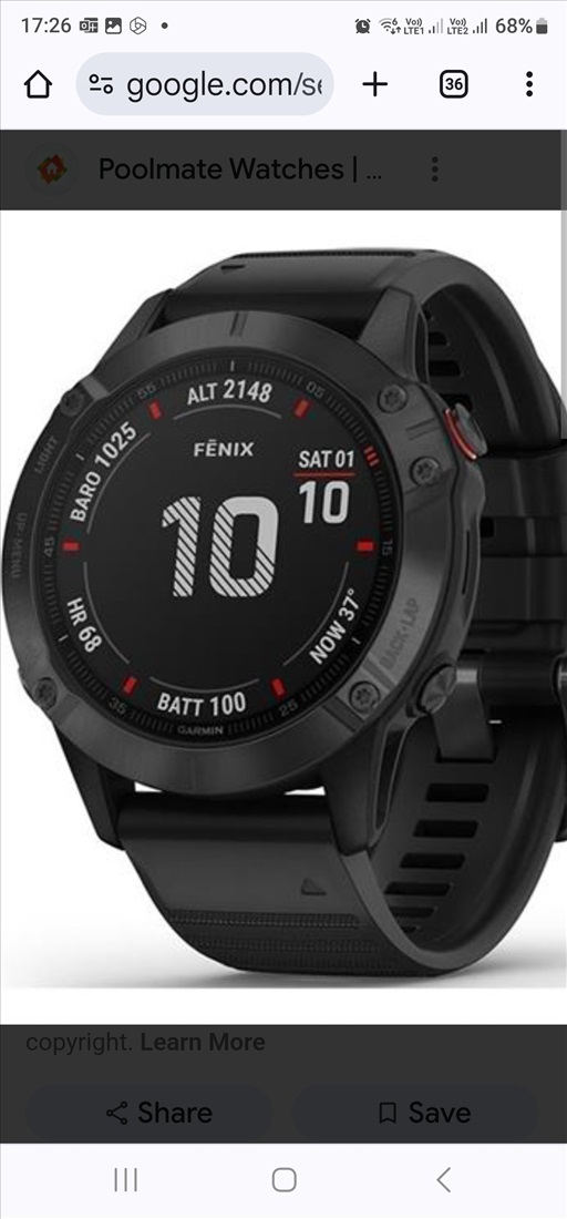 תמונה 2, Garmin Fenix 6 Pro למכירה בראשון לציון | ציוד ספורט  שעוני דופק/ פולאר