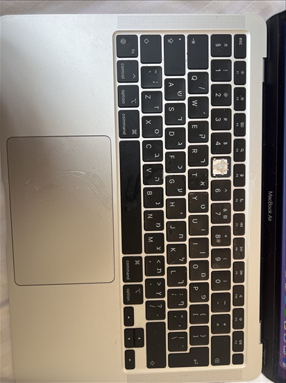 תמונה 2, MacBook Air M1 למכירה בעין כרמל | מחשבים וציוד נלווה  מחשב נייד