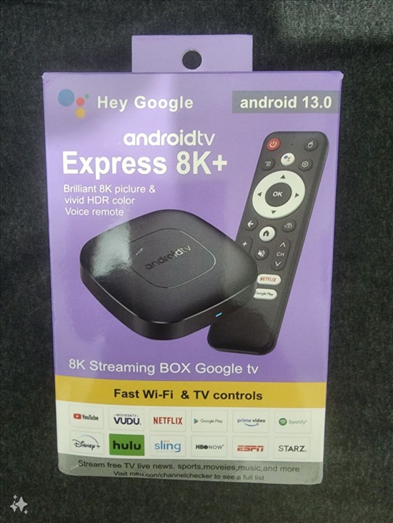 תמונה 4, סטרימר android tv 4K Ultra HD  למכירה בחדרה | מוצרי חשמל  סטרימר