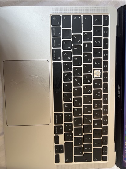 תמונה 2 ,MacBook Air M1 למכירה בעין כרמל מחשבים וציוד נלווה  מחשב נייד