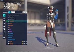 משחקים וקונסולות - משתמש Overwatch עמוס בסקינים <b... 