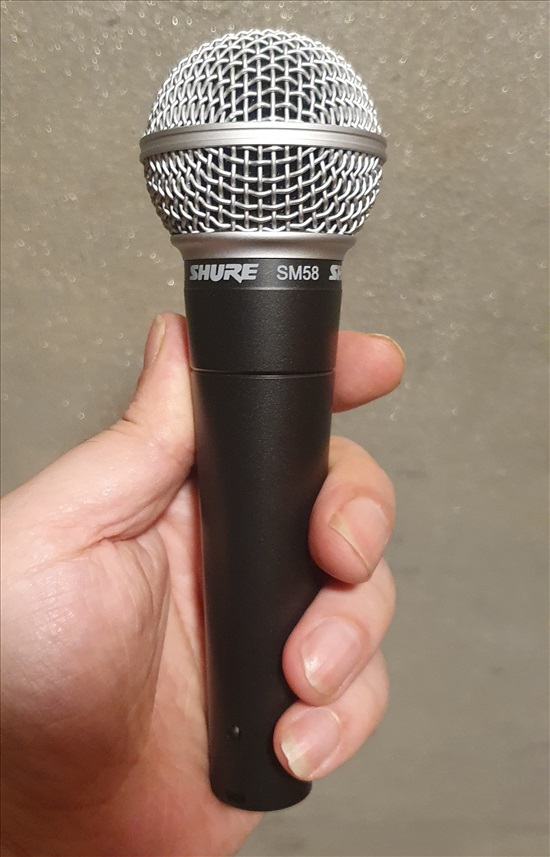 תמונה 2, מיקרופון Shure SM58 למכירה בבאר שבע | ציוד לדיגיי ואולפנים  מיקרופונים