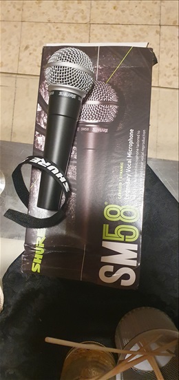 תמונה 4, מיקרופון Shure SM58 למכירה בבאר שבע | ציוד לדיגיי ואולפנים  מיקרופונים