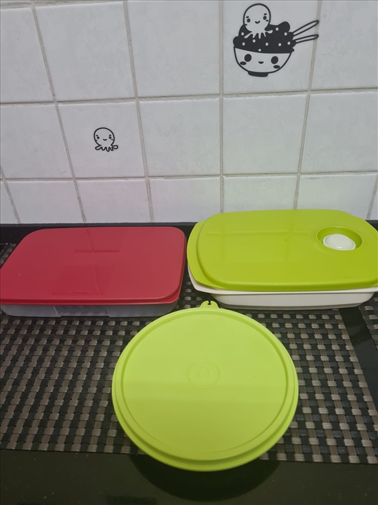 תמונה 2 ,בפ"ת קופסאות של TUPPERWARE למכירה בפתח תקווה כלי מטבח  שונות