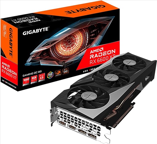 תמונה 2 , Amd RX6600XT שמור בשימוש פרטי למכירה בבני ברק מחשבים וציוד נלווה  כרטיס מסך