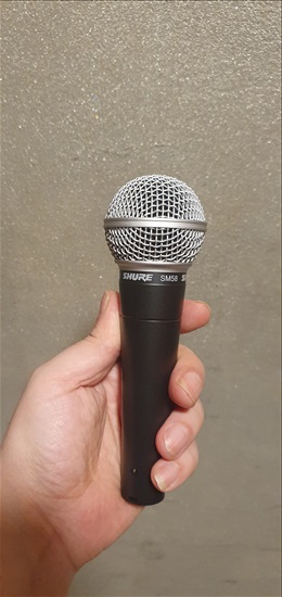 תמונה 3 ,מיקרופון Shure SM58 למכירה בבאר שבע ציוד לדיג'יי ואולפנים  מיקרופונים