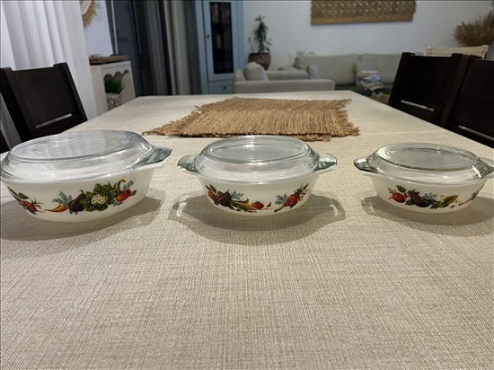 תמונה 3 ,קערות pyrex וינטאג׳ למכירה בעכו כלי מטבח  שונות