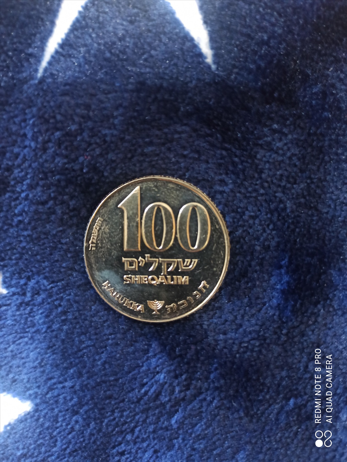 תמונה 1, מטבע חנוכה 100 שקלים חדש למכירה ביבנה | אספנות  מטבעות ושטרות