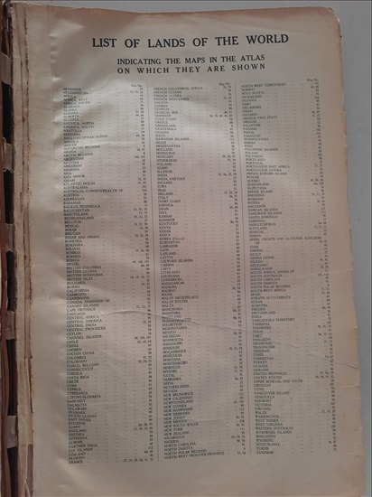 תמונה 5 ,אטלס עולם עתיק 1922 לונדון למכירה בבת ים אספנות  אחר