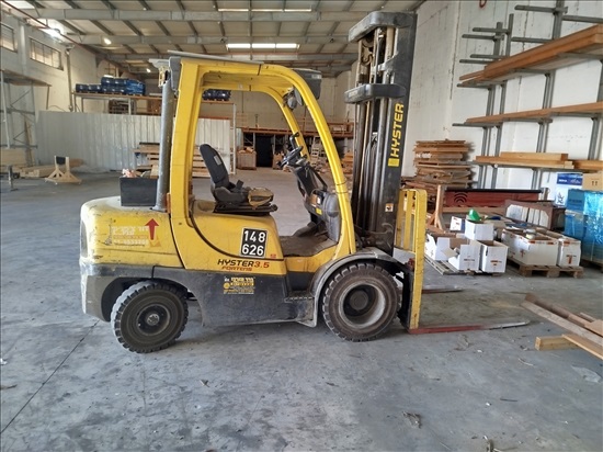 תמונה 3 ,מלגזה HYSTER 3.5 טון למכירה בנתיבות ציוד לתעשייה  ציוד כללי לתעשייה